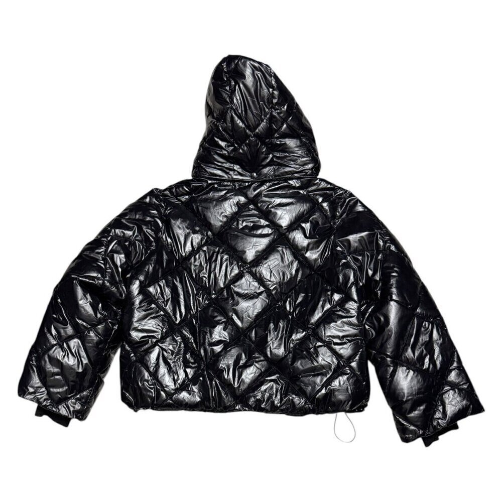 Banana Republic Black Puffer Jacket - Picture 2 of 7